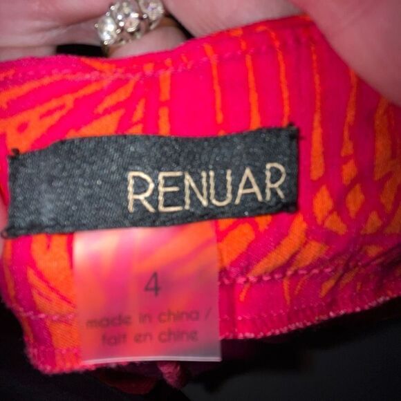 Renaur orange & pink skort 4 - Picture 5 of 7